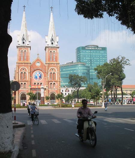 Notre Dame Cathedral in Ho Chi Minh City